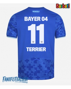 Bayer Leverkusen Martin Terrier #11 Tricou Fotbal Replică 2025-26 Barbati Treilea